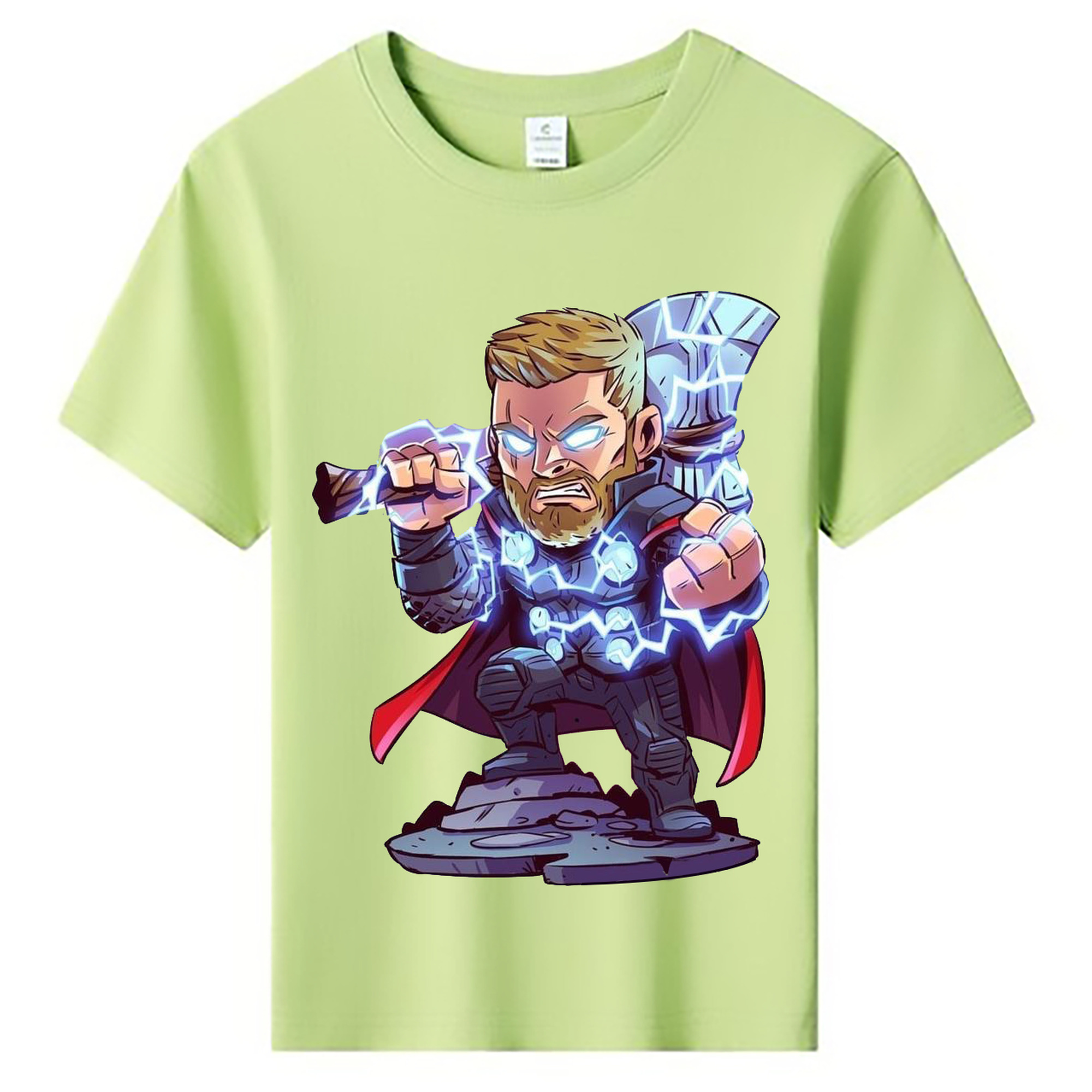 （画像用） アベンジャーズ The Avengers 綿100％キッズTシャツ（フロントプリント）